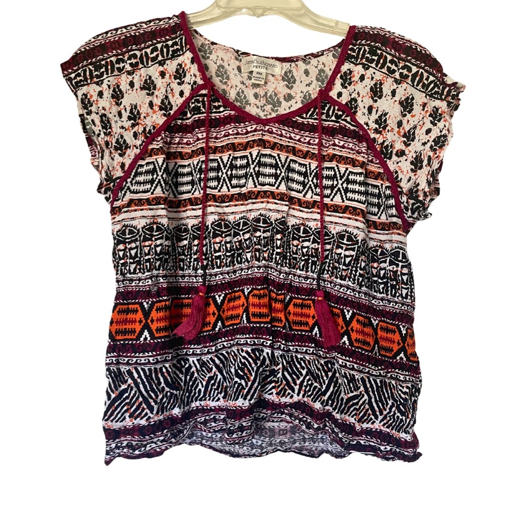 Flowy boho summer top